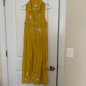 Moulinette Souers Yellow Dress